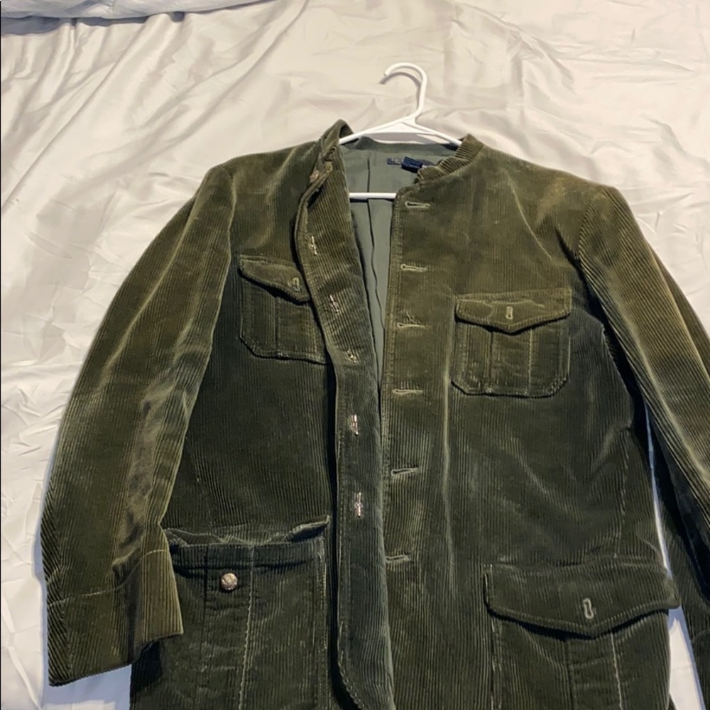 Corduroy Polo Coat